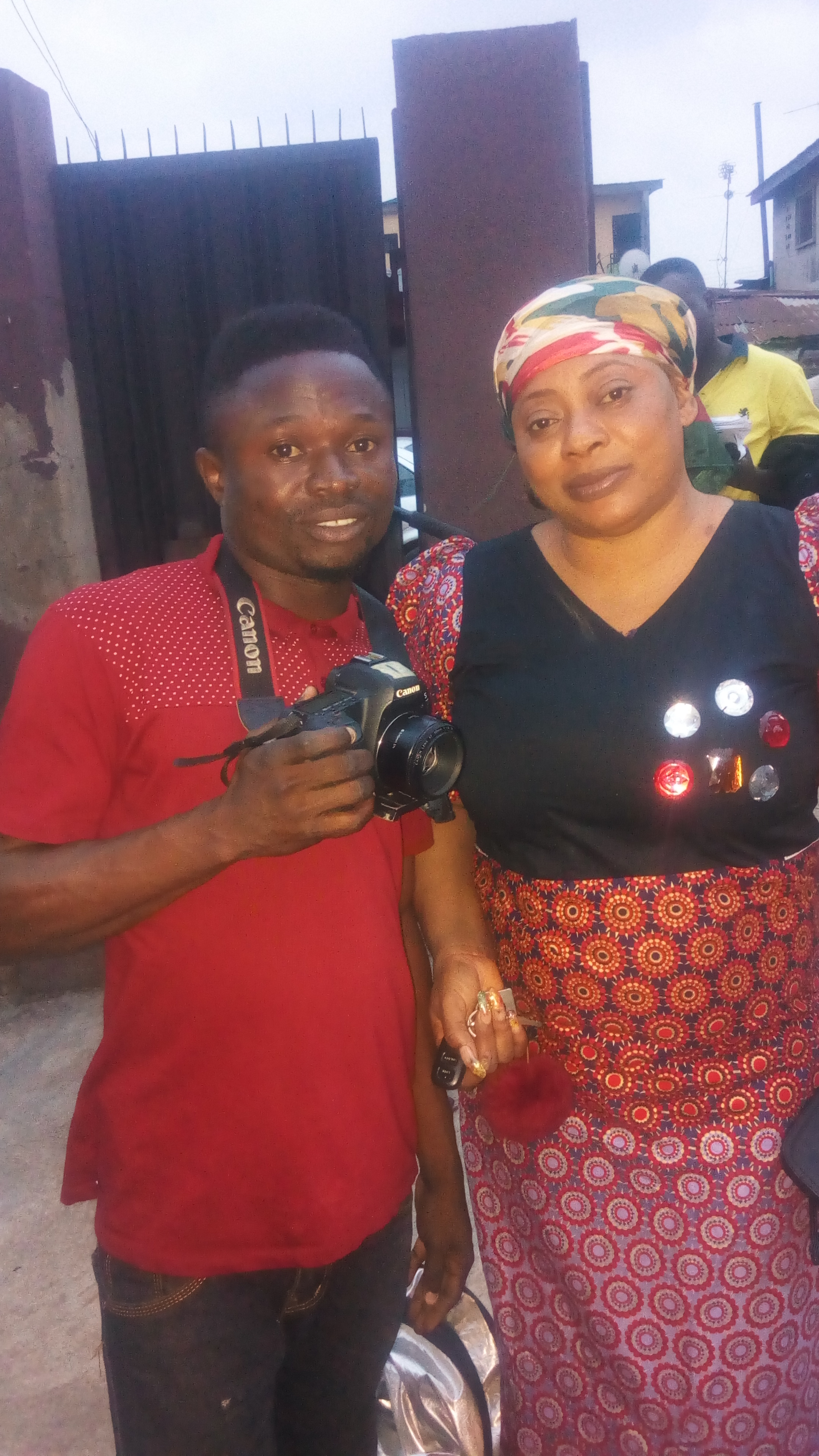 Awe Oluwafemi Seun with top actress